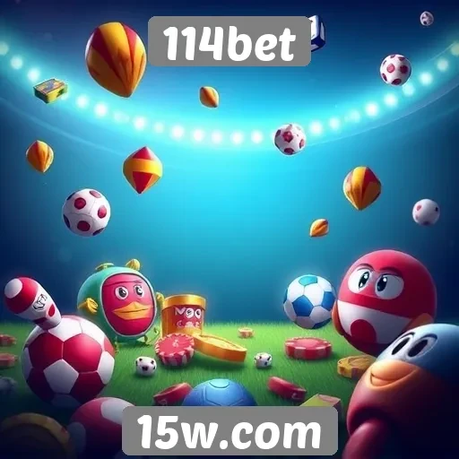 Variedade de jogos disponíveis na plataforma 114bet